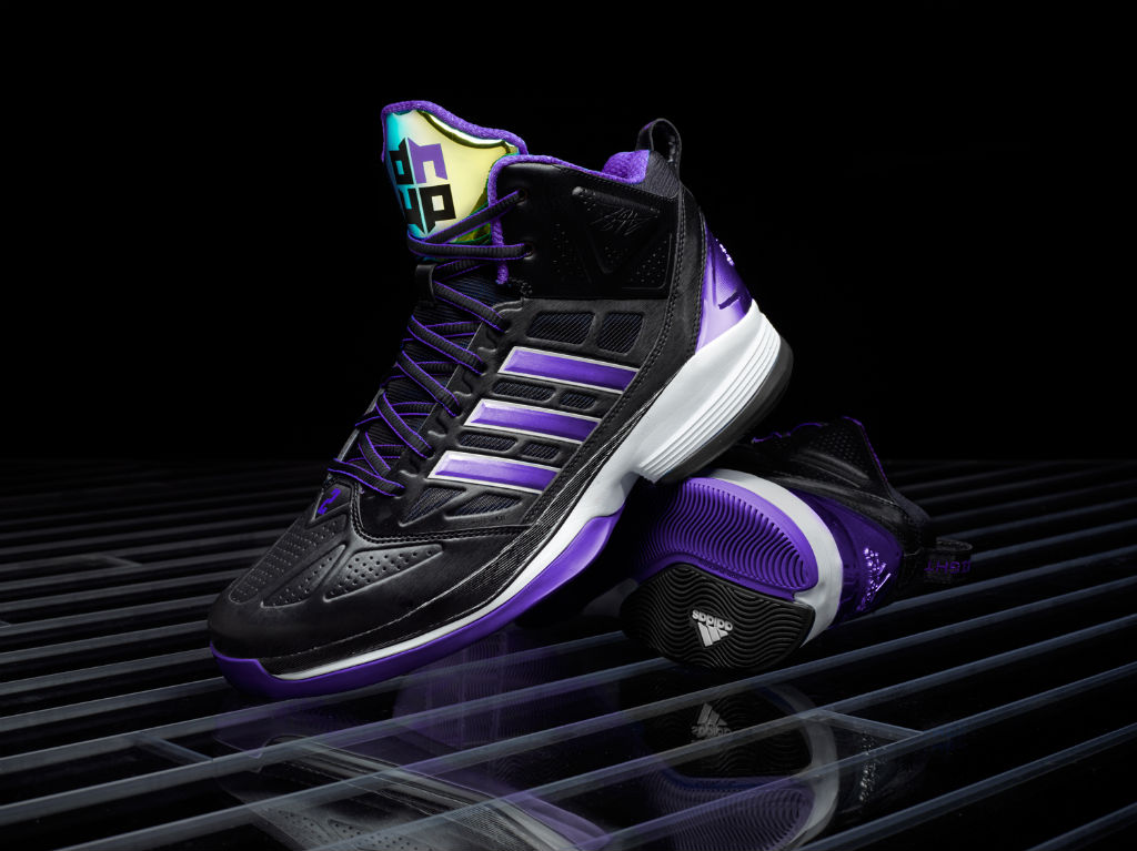 adidas D Howard Light Away Black Purple (1)