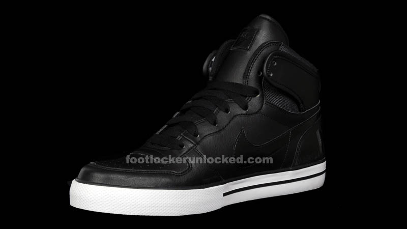 Nike Big Nike AC Foot Locker Exclusives Black White (3)