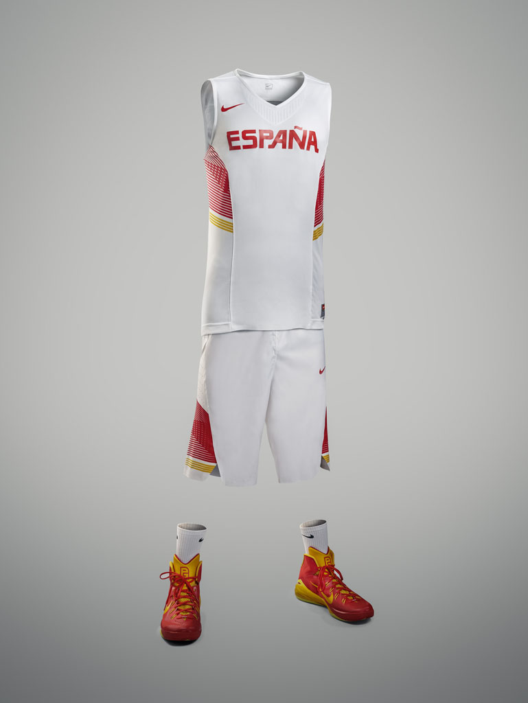 Nike x Spain HyperElite Uniforms for the 2014 FIBA World Cup Home (1)