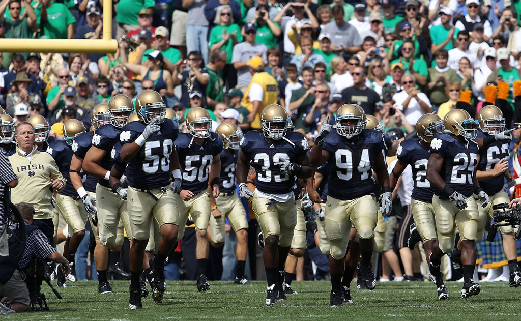 Report: Notre Dame Leaving adidas for Under Armour