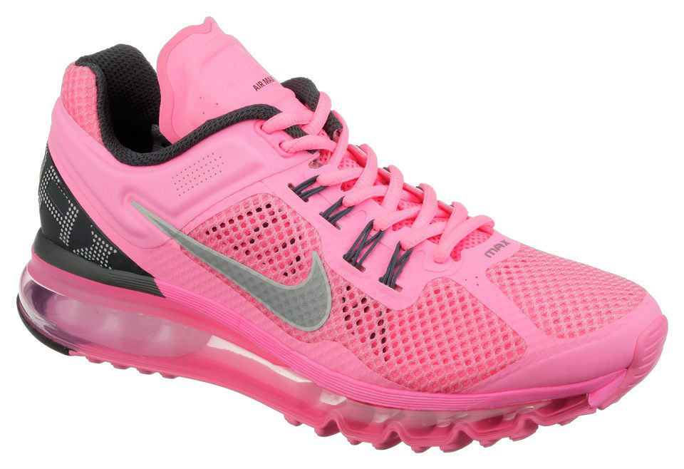 Nike Womens WMNS Air Max 2013 Pink Grey (1)