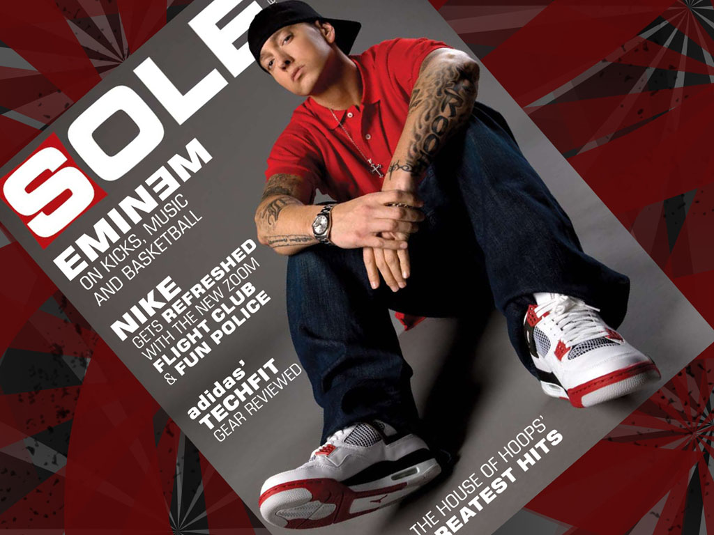 The 10 Best Partnerships Between Rappers and Sneaker Companies - Eminem x Nike & Jordan
