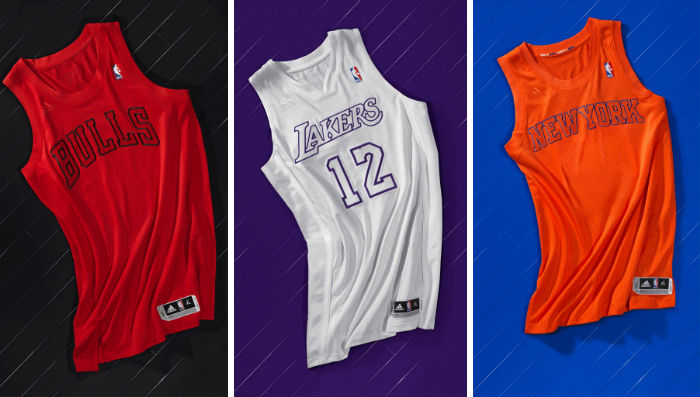 NBA & adidas Unveil BIG Color Christmas Uniforms