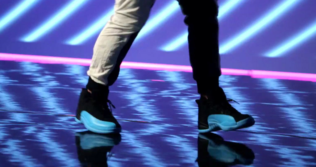 Every Air Jordan Spotted in Riff Raff's 'Tip Toe Wing in My Jawwdinz' Video: Air Jordan XII 12 Gamma Blue