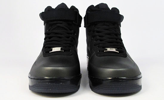 air force 1 foamposite low black