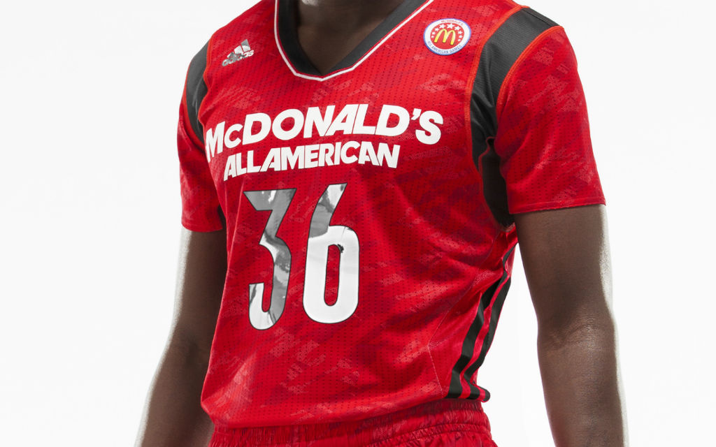 adidas McDonald's All-American Game Short Sleeve Uniform West (3)