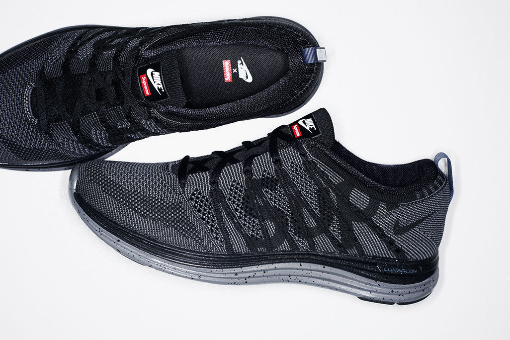 Top 10 Collaborations of October 2013 Supreme x Nike Flyknit Lunar 1 
