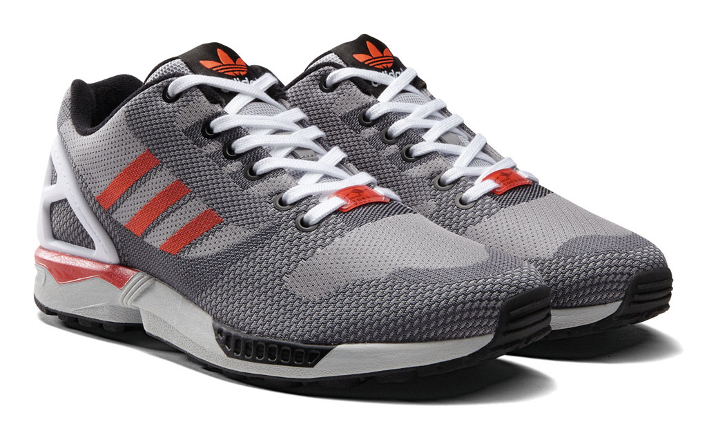 adidas ZX Flux 8000 Weave Pack Grey Red White (2)