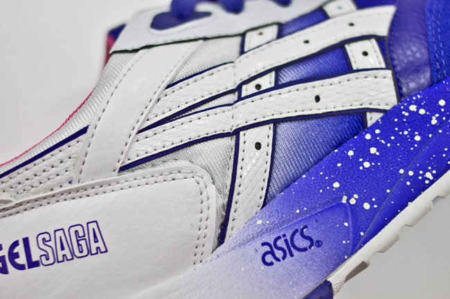 Extra Butter NY x ASICS Gel Saga Cottonmouth gradient upper