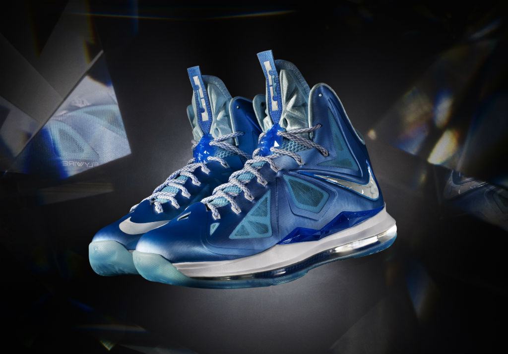 Nike LeBron X 10 Introduced Blue Diamond (1)