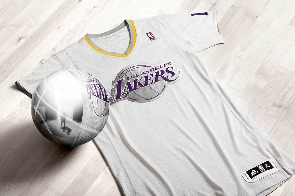 adidas Big Logo NBA Christmas Uniform // Los Angeles Lakers