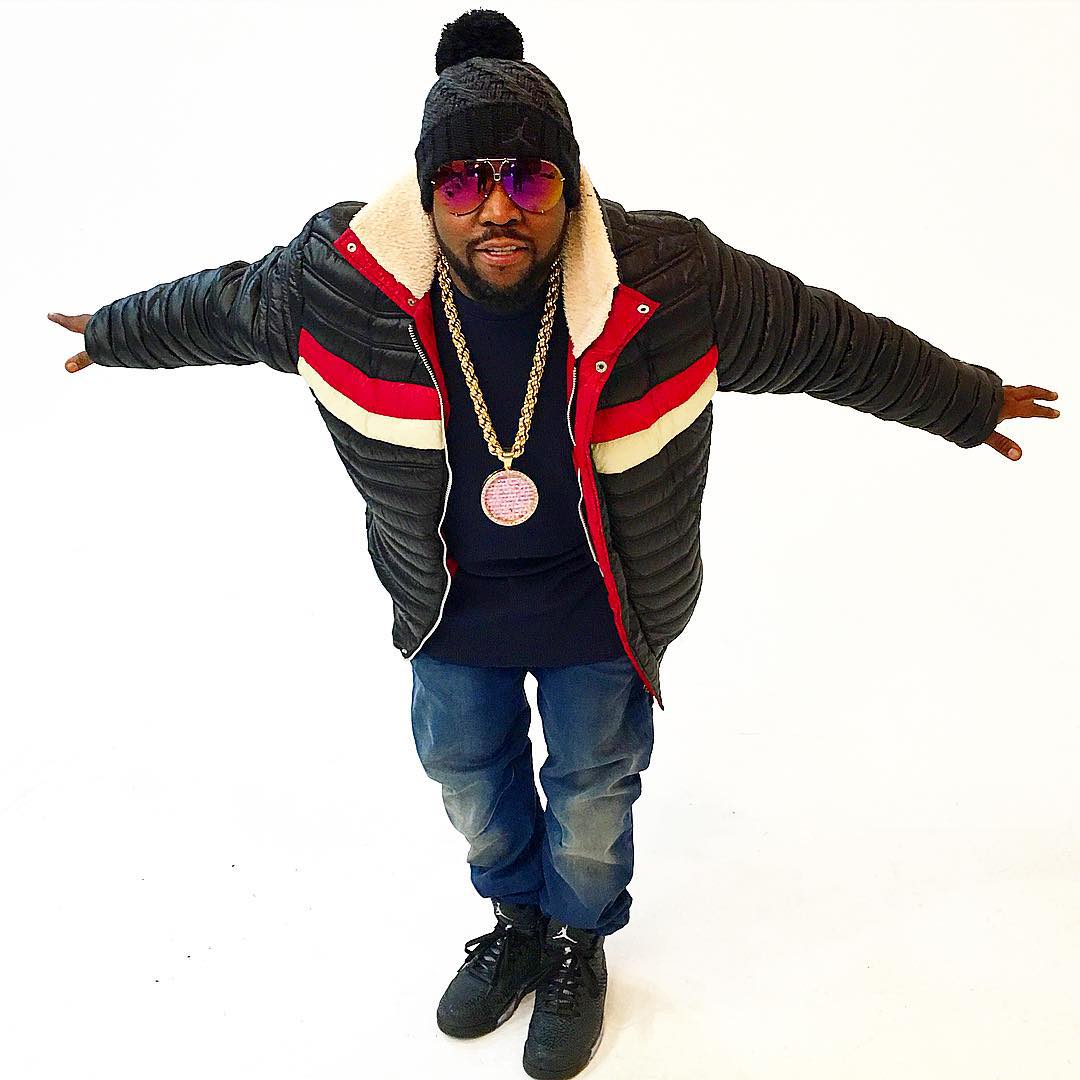 Big Boi wearing the 'Metallic' Air Jordan 3Lab5