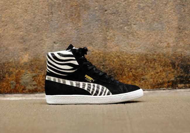 puma zebra print shoes