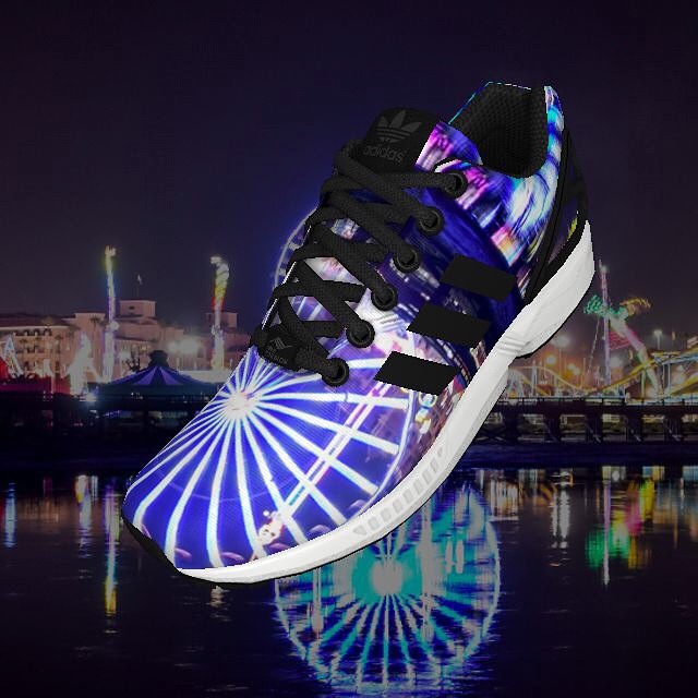 adidas zx flux violet galaxy