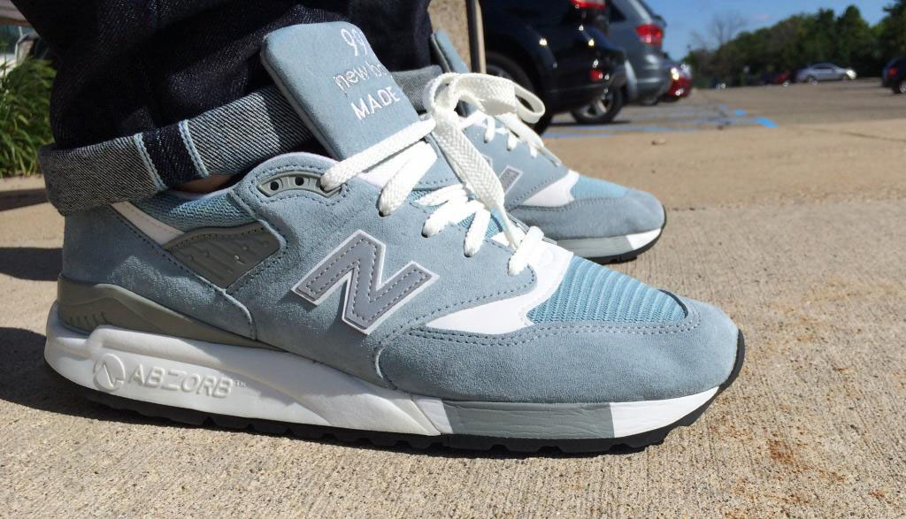 Fornastyy in the New Balance 998LL