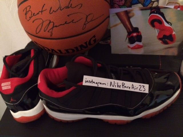 Michael Jordan's 'Bred' Air Jordan 11 Low PE from 1996 Hits eBay (1)