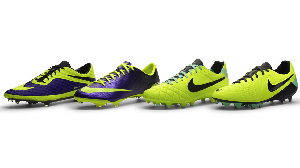 Nike Football Soccer High Visibility colorways