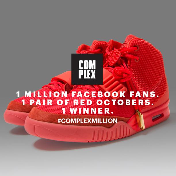Complex is Giving Away a Pair of Red Octobers