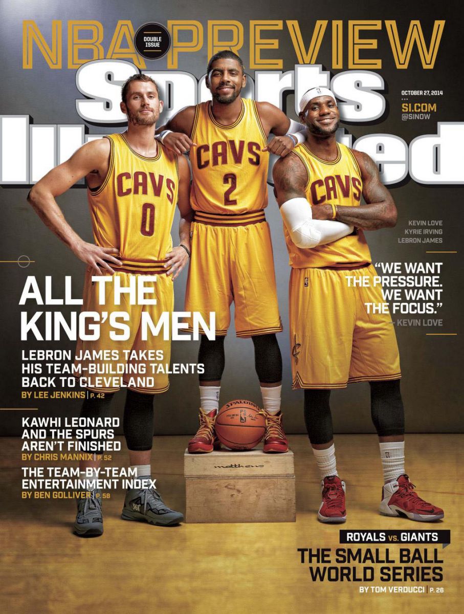 LeBron James & Cleveland Cavaliers Cover Sports Illustrated