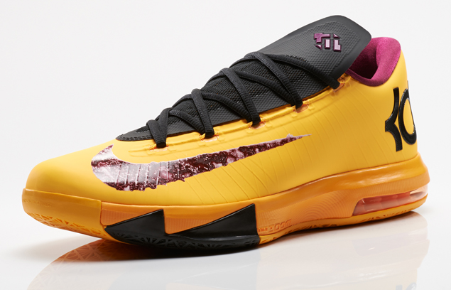 Nike KD 6 Peanut Butter and Jelly colorway PB&J