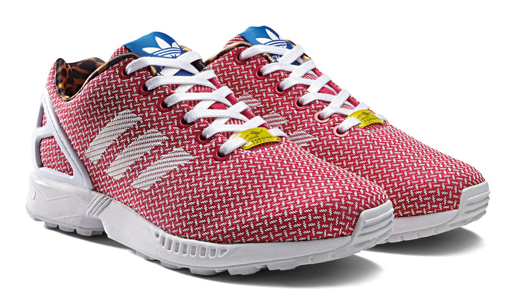 adidas ZX Flux Women's Weave Pack Red (6)