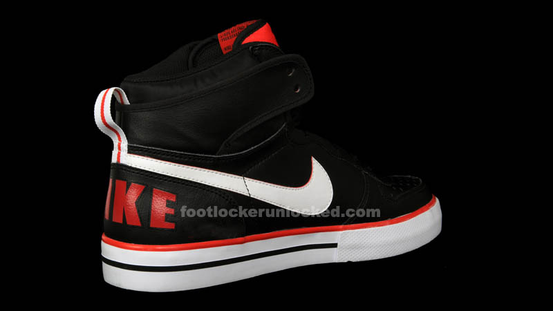 Nike Big Nike AC Foot Locker Exclusives Black White Red (5)