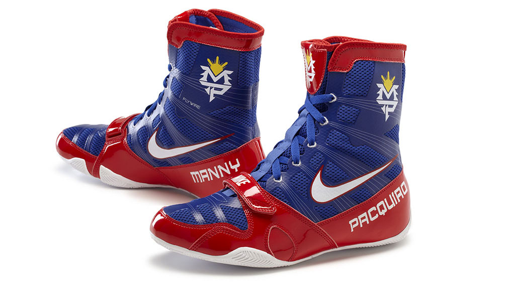 Nike Manny Pacquiao HyperKO Boot Blue June 9 (1)
