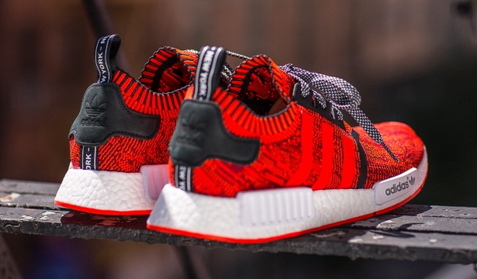 adidas red apple nmd ebay