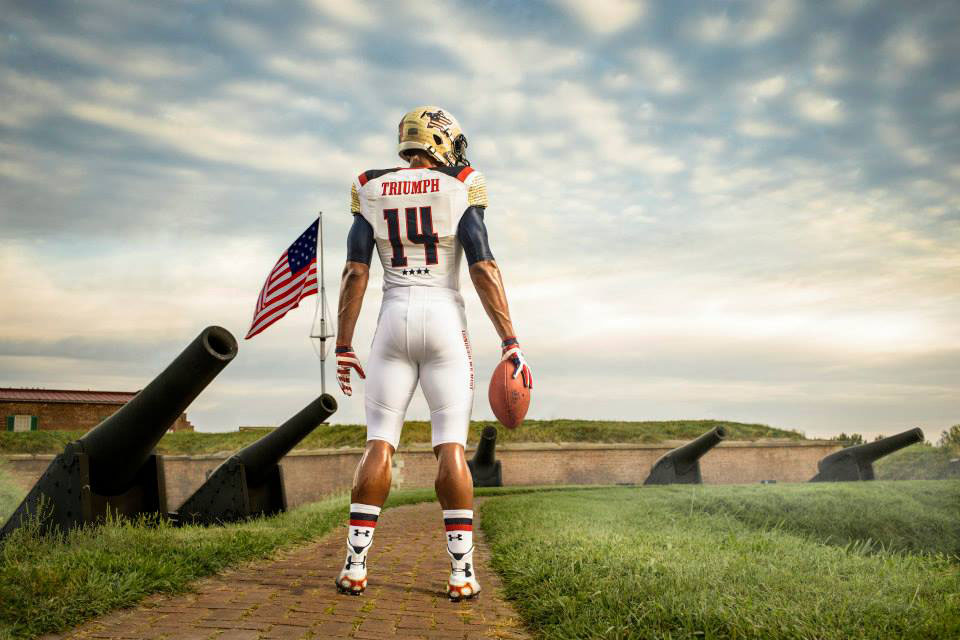 Maryland's Under Armour 'Star-Spangled Banner' Uniforms (2)