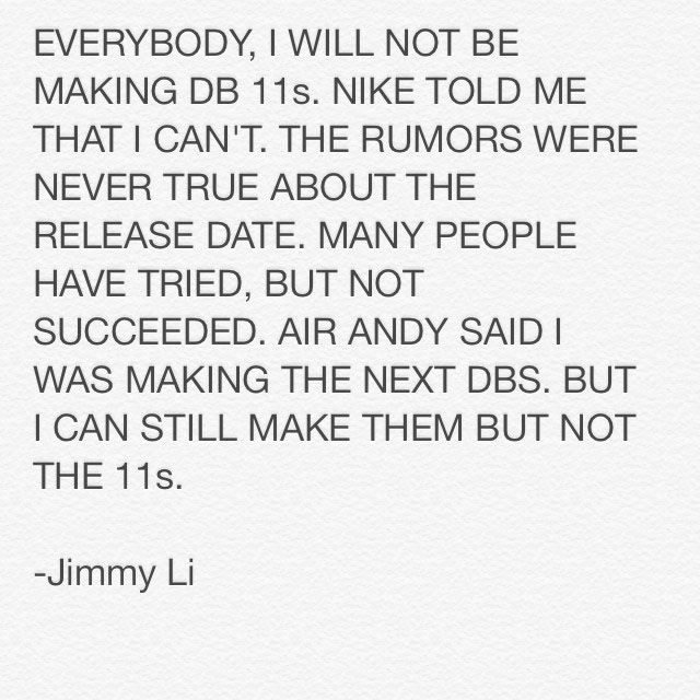 Jimmy Li Not Designing Doernbecher Air Jordan 11