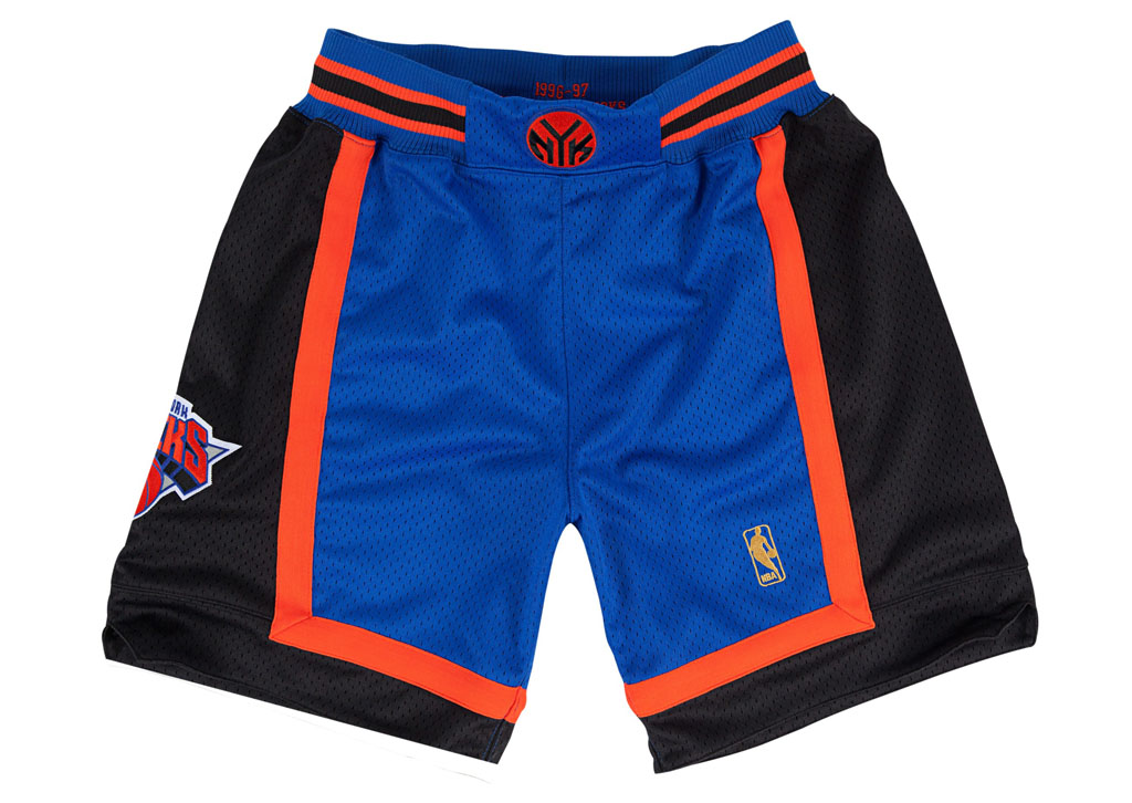 Mitchell & Ness 1996-1997 New York Knicks Shorts
