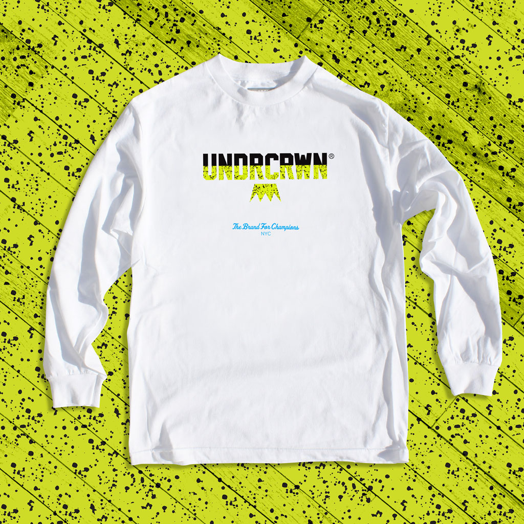 UNDRCRWN In the Zone Collection - Long Sleeve White