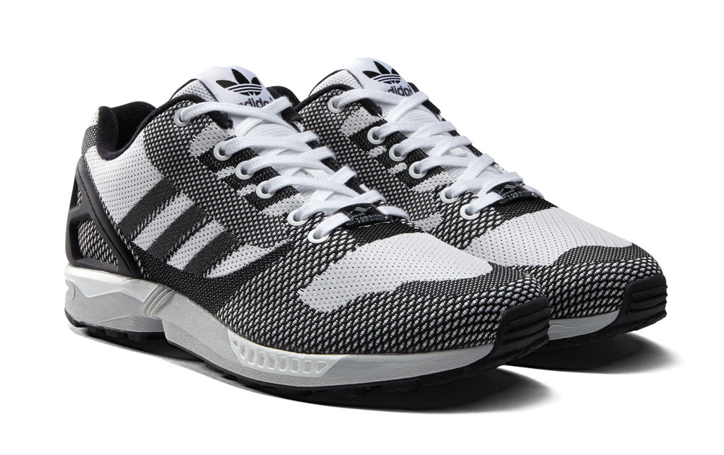 adidas ZX Flux 8000 Weave Pack Black White (2)