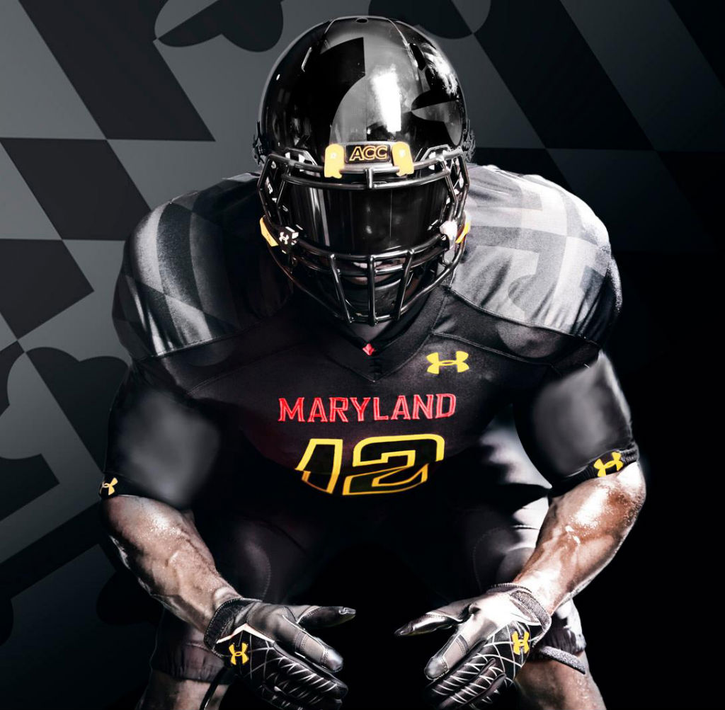 Maryland's Under Armour Black Ops Football Uniforms (5)
