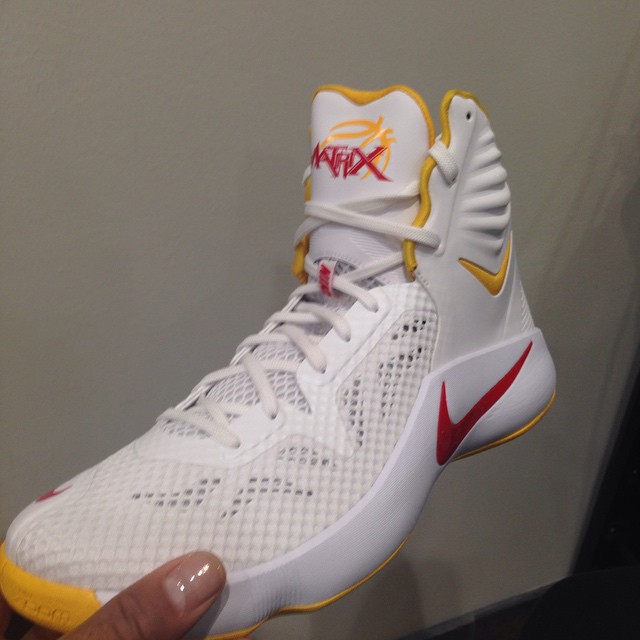 Shawn Marion's Nike Hyperfuse 2014 Cavs PE