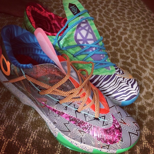 DeMarcus Cousins Picks Up Nike KD VI 6 What The