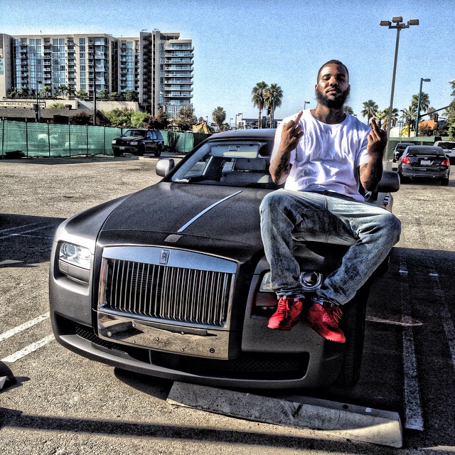 The Game wearing Nike Air Max 90 Hyperfuse Independence Day