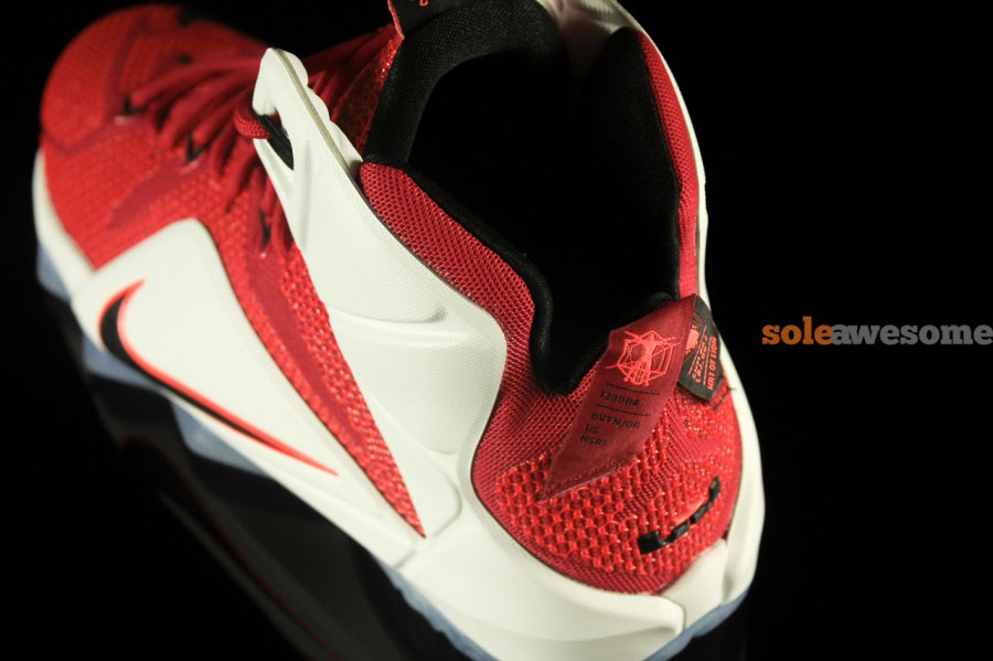 Nike LeBron XII 12 Lion Heart Red/White 684593-601 (7)6