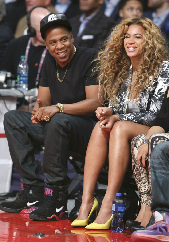 Jay-Z wearing Nike Air Force 180 Mid