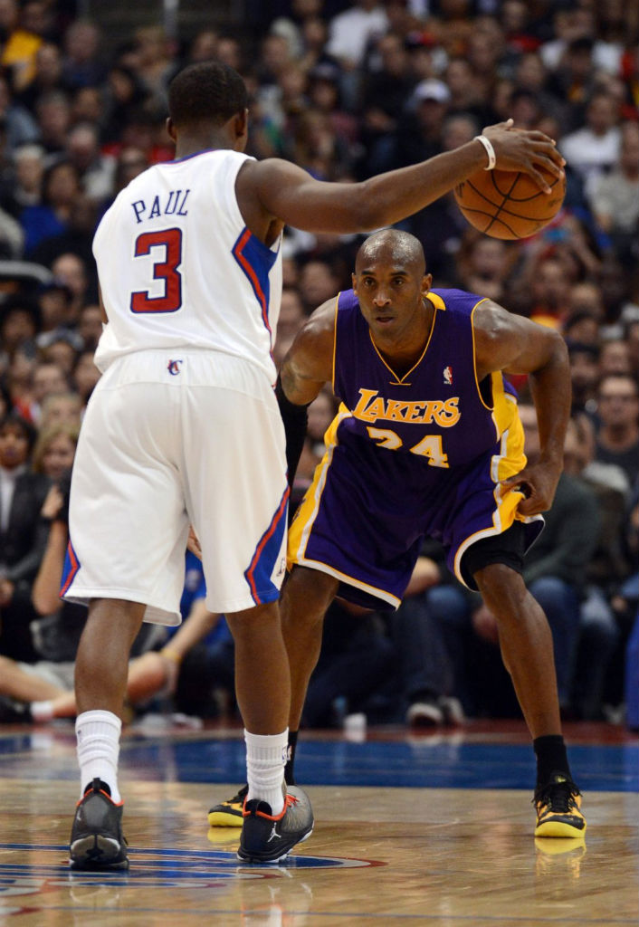 Kobe Bryant wearing Nike Kobe 8 System Sulfur (4)