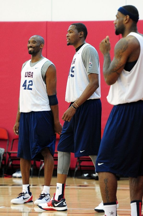 USA Basketball: Kobe Bryant, Kevin Durant, LeBron James