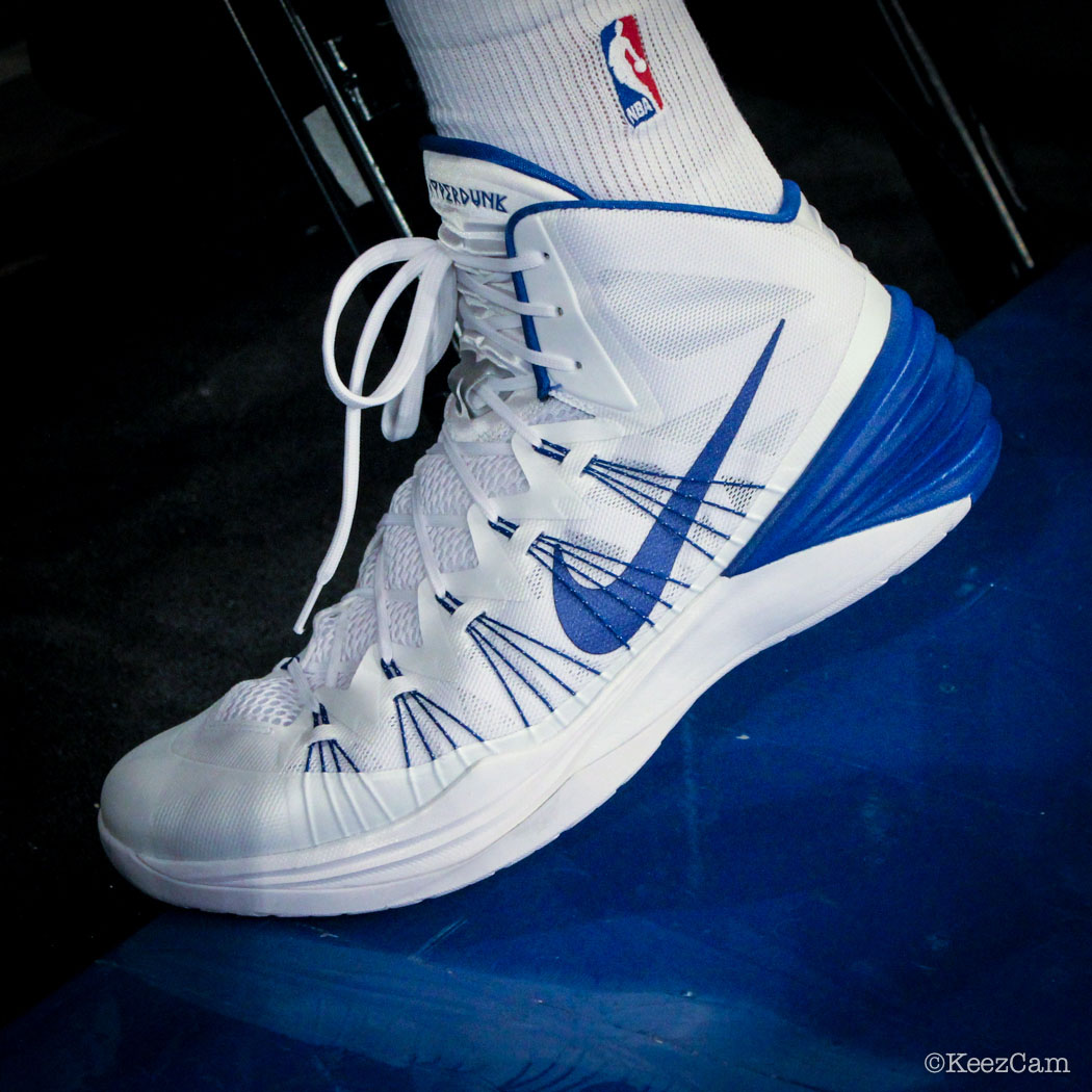 SoleWatch // Up Close At MSG for Pelicans vs Knicks - Andrea Bargnani wearing Nike Hyperdunk 2013