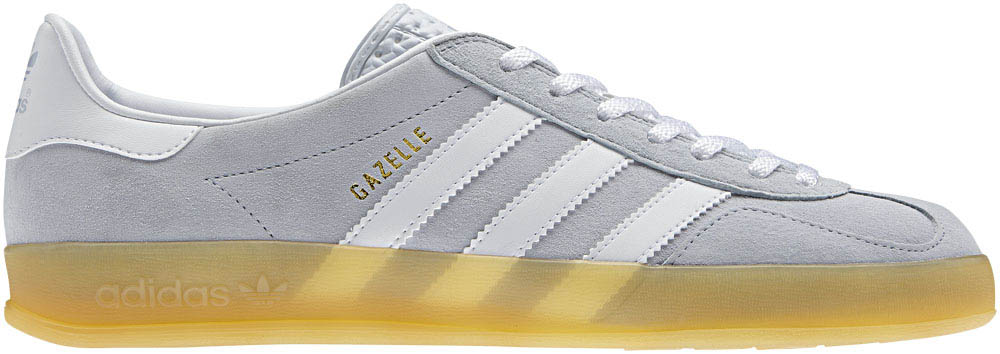 adidas Originals Gazelle Indoor Clear Grey Gum White V23173 (1)