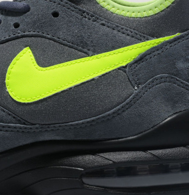 Nike Air Max 93 size? Exclusive in Grey Volt upper detail