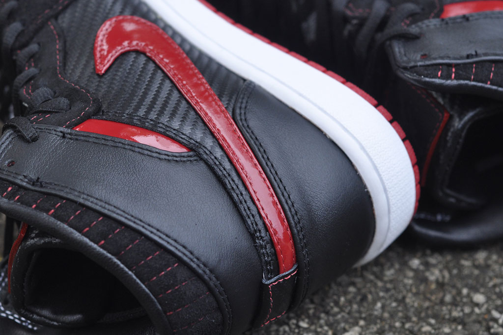 Air Jordan 1 Carbon Fiber, Suede & Patent Leather by JBF Customs (5)