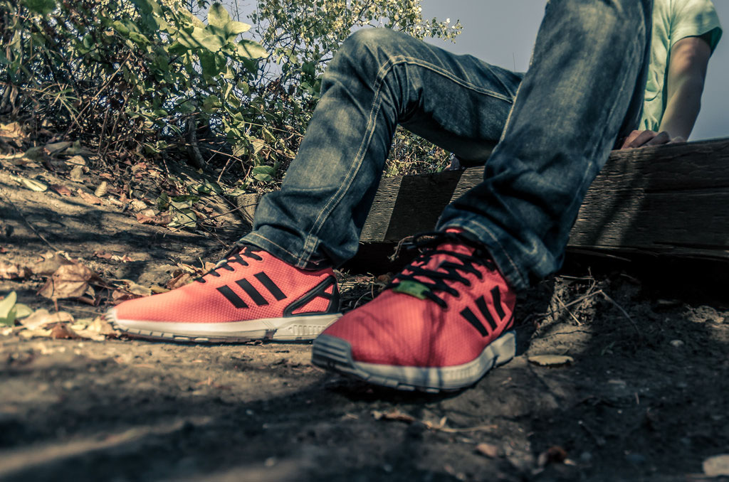 LongCity in the adidas ZX Flux