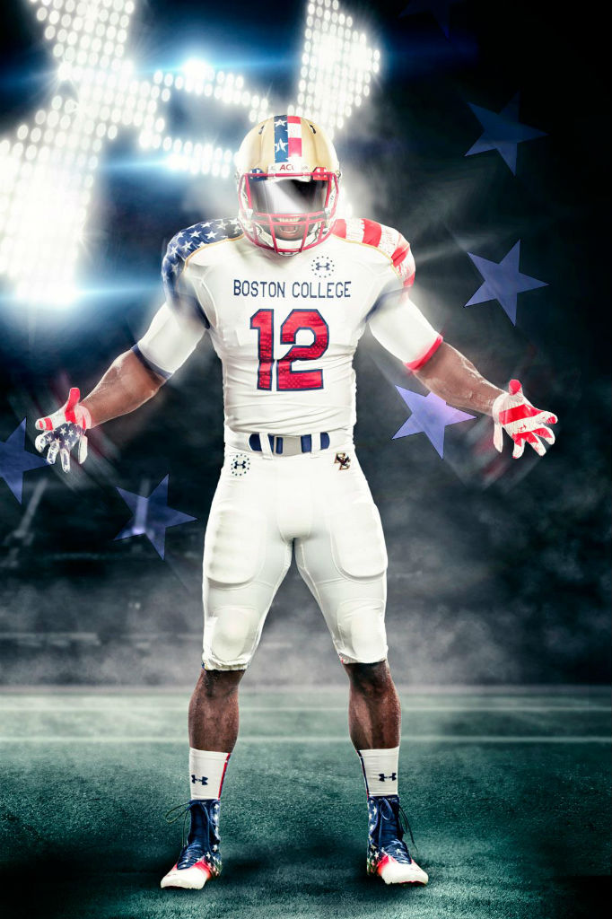 Boston College Under Armour Wounded Warriors Freedom Uniforms (1)