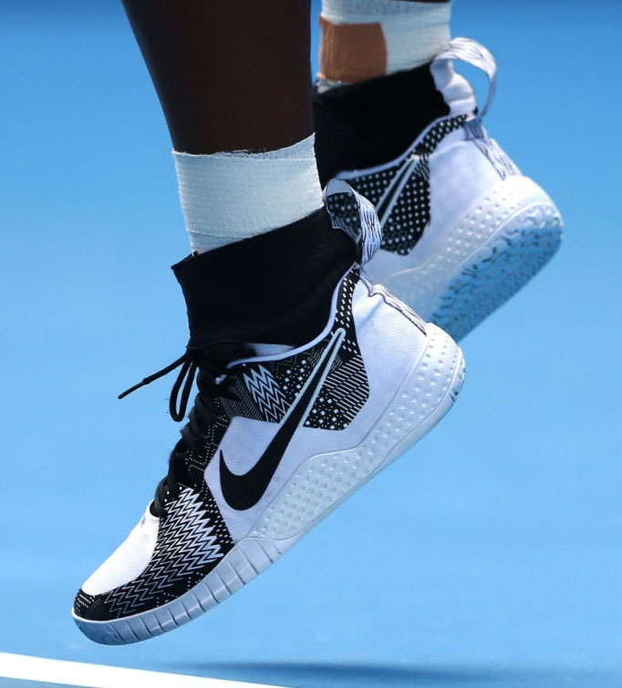 SoleWatch Serena Williams Advances to the Aussie Final