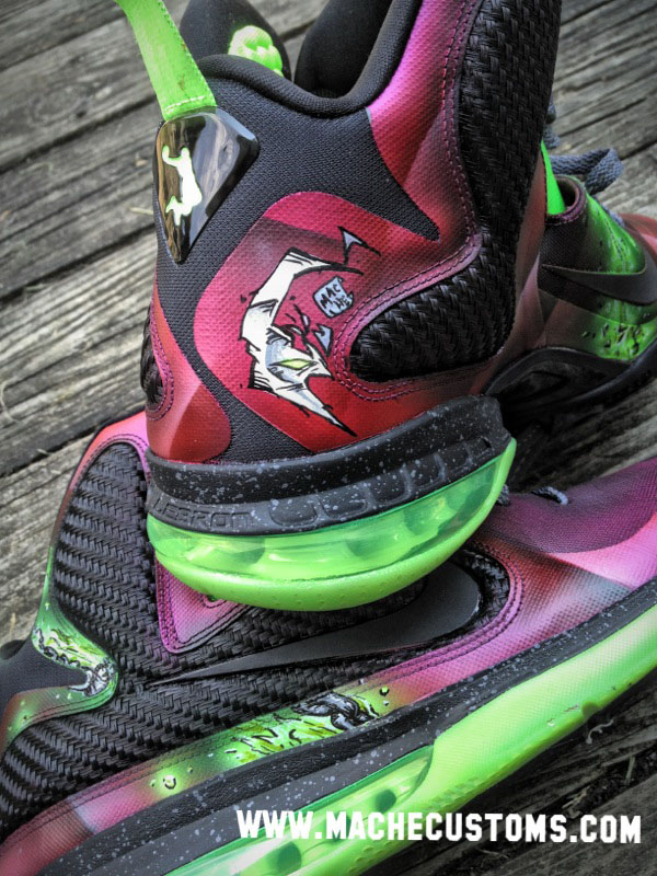 Nike LeBron 9 IX Spawn by Mache Custom Kicks (4)