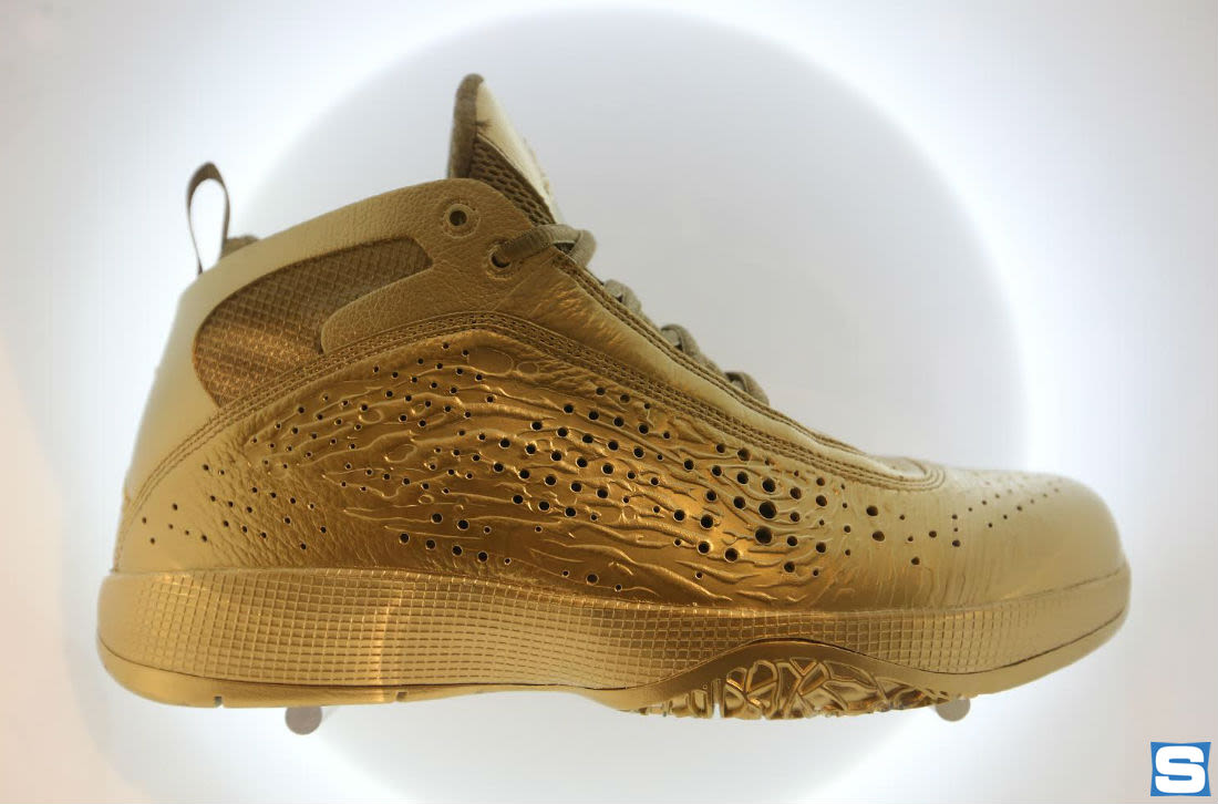 gold jordan's